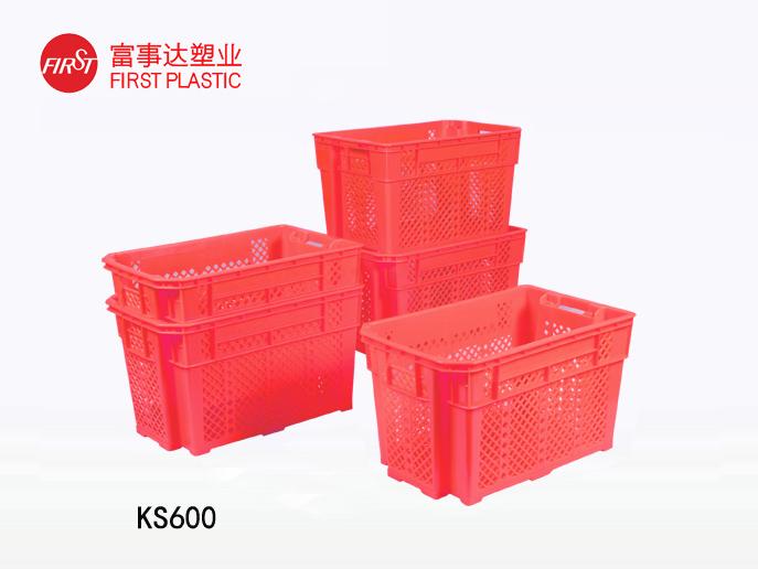 KS600网孔型翻转套叠91香蕉视频污在线下载周转箱