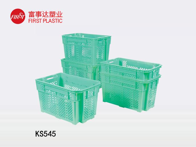 KS545网孔型翻转套叠91香蕉视频污在线下载周转箱